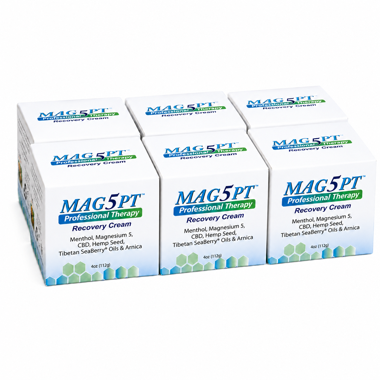 Mag5Pt 4oz Cooling Formula Recovery Cream (6 pack)