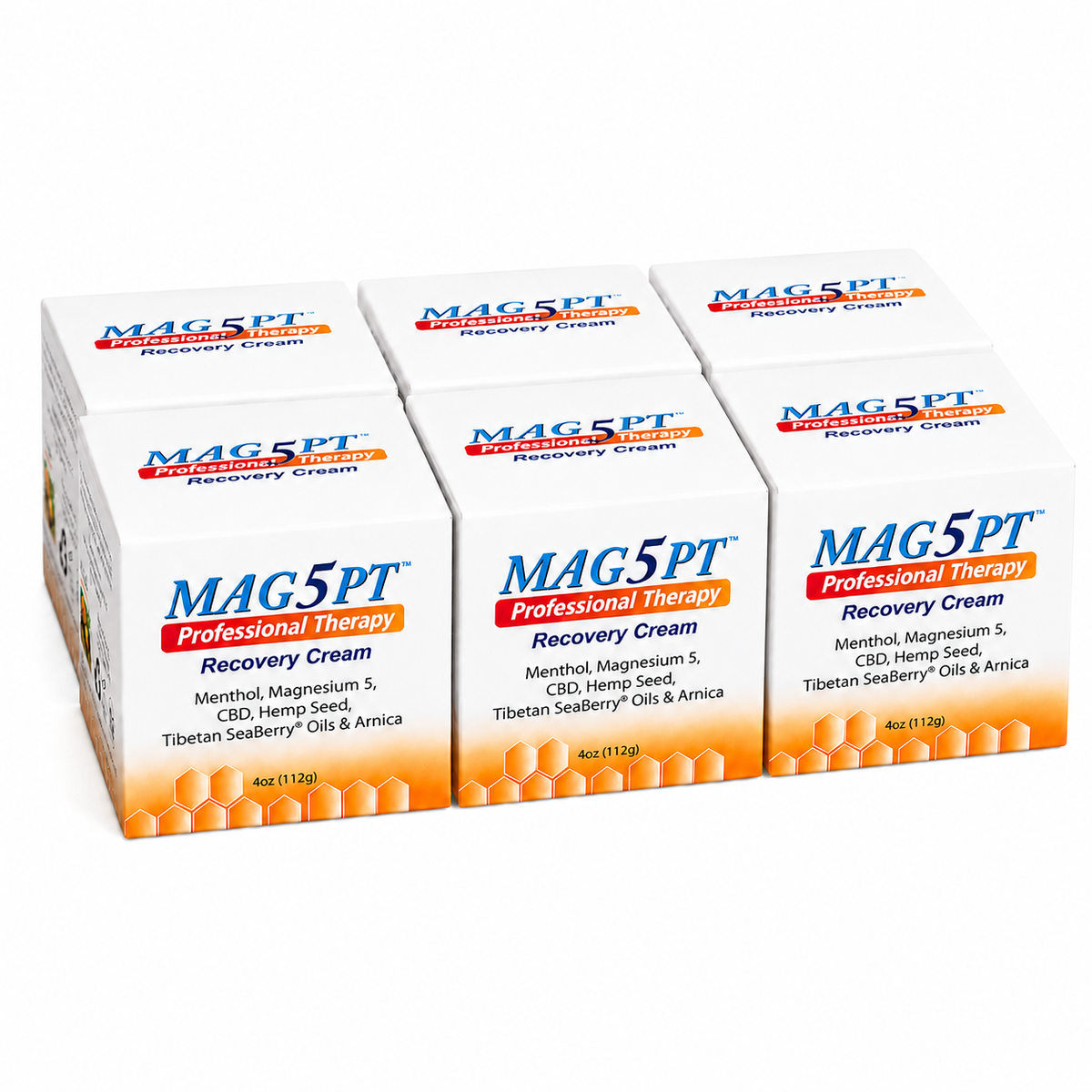 Mag5Pt 4oz Warming Recovery Cream (6 Pack)