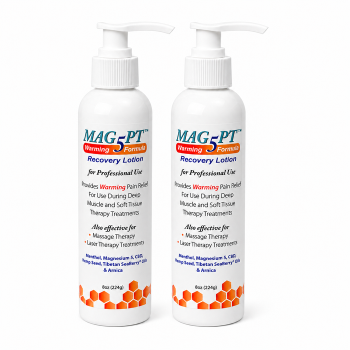 Mag5Pt Warming Recovery Lotion 8oz (Professional Size) 2 PK