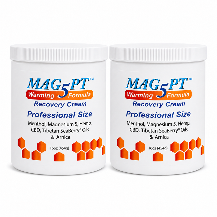 Mag5Pt Warming Recovery Cream 16oz Professional Size (2 pack)